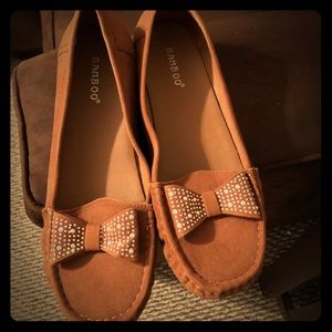 Bamboo slip on shoes size 9